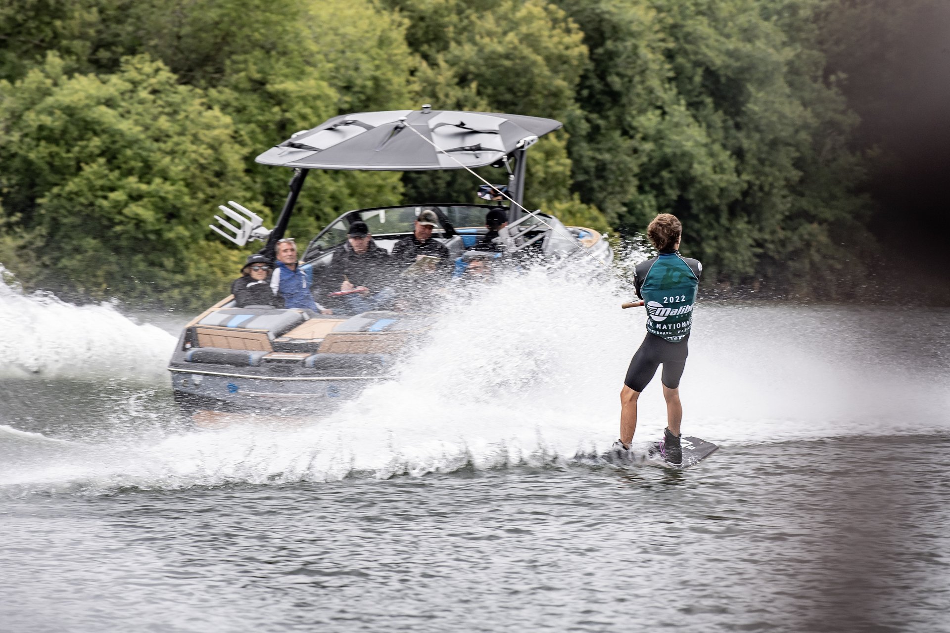 Olli Loder at the 2022 Malibu Boats UK Wakeboard And Wakesurf Nationals